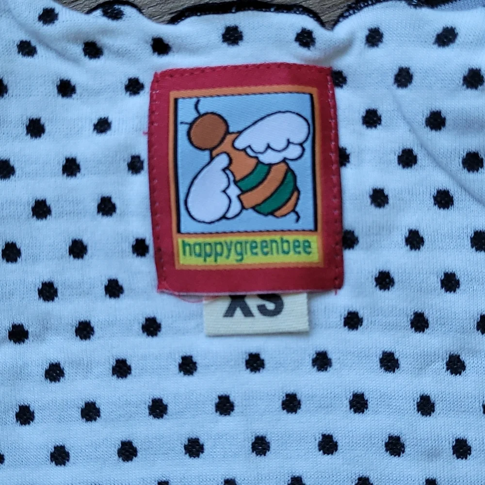 Happy green bee dress size 2t - Picture 3 of 5